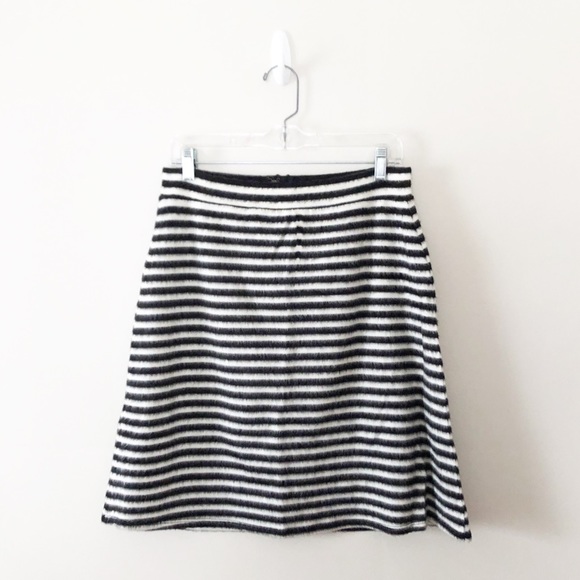 NWT Anthropologie Maeve Striped Mod Knit Skirt - Picture 2 of 8